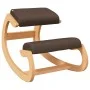 Taburete rodillas madera contrachapada abedul marrón 55x84x55cm de vidaXL, Mecedoras - Ref: Foro24-110331, Precio: 108,54 €, ...