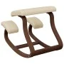 Taburete rodillas madera contrachapada abedul crema 48x71x51 cm de vidaXL, Mecedoras - Ref: Foro24-110330, Precio: 91,94 €, D...