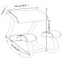 Birch plywood cream knee stool 48x71x51 cm by vidaXL, Rocking chairs - Ref: Foro24-110330, Price: 91,94 €, Discount: %