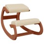 Taburete rodillas madera contrachapada abedul crema 55x84x55 cm de vidaXL, Mecedoras - Ref: Foro24-110333, Precio: 110,99 €, ...