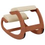 Taburete rodillas madera contrachapada abedul crema 55x84x55 cm de vidaXL, Mecedoras - Ref: Foro24-110333, Precio: 110,99 €, ...