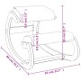 Taburete rodillas madera contrachapada abedul crema 55x84x55 cm de vidaXL, Mecedoras - Ref: Foro24-110333, Precio: 110,99 €, ...