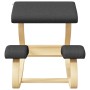 Taburete rodillas madera contrachapada abedul negro 48x71x51cm de vidaXL, Mecedoras - Ref: Foro24-110329, Precio: 121,30 €, D...