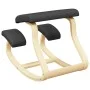 Taburete rodillas madera contrachapada abedul negro 48x71x51cm de vidaXL, Mecedoras - Ref: Foro24-110329, Precio: 118,62 €, D...