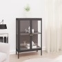 Aparador de acero y vidrio gris antracita 75x35x105 cm de vidaXL, Aparadores - Ref: Foro24-336072, Precio: 181,91 €, Descuent...