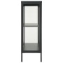 Aparador de acero y vidrio gris antracita 75x35x105 cm de vidaXL, Aparadores - Ref: Foro24-336072, Precio: 181,91 €, Descuent...