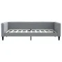 Sofá cama con colchón tela gris claro 90x190 cm de vidaXL, Camas y somieres - Ref: Foro24-3196570, Precio: 324,06 €, Descuent...