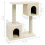 Rascador para gatos con postes de sisal 60 cm crema en Mobiliario para gatos | Comprar online en Foru.es