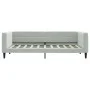 Sofá cama con colchón terciopelo gris claro 90x190 cm de vidaXL, Camas y somieres - Ref: Foro24-3196680, Precio: 304,17 €, De...
