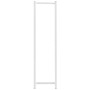 Toallero de acero blanco 25x20x95 cm de vidaXL, Toalleros - Ref: Foro24-336117, Precio: 36,91 €, Descuento: %