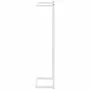 Toallero de acero blanco 25x20x95 cm de vidaXL, Toalleros - Ref: Foro24-336117, Precio: 36,25 €, Descuento: %