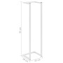Toallero de acero blanco 25x20x95 cm de vidaXL, Toalleros - Ref: Foro24-336117, Precio: 36,91 €, Descuento: %