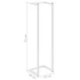 Toallero de acero blanco 25x20x95 cm de vidaXL, Toalleros - Ref: Foro24-336117, Precio: 36,25 €, Descuento: %