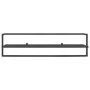 Toallero de hierro negro 95x25x22 cm de vidaXL, Toalleros - Ref: Foro24-336122, Precio: 38,47 €, Descuento: %