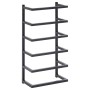 Toallero de acero negro 24x12x48 cm de vidaXL, Toalleros - Ref: Foro24-336123, Precio: 30,38 €, Descuento: %