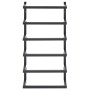 Toallero de acero negro 24x12x48 cm de vidaXL, Toalleros - Ref: Foro24-336123, Precio: 30,38 €, Descuento: %