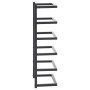 Toallero de acero negro 24x12x48 cm de vidaXL, Toalleros - Ref: Foro24-336123, Precio: 30,38 €, Descuento: %