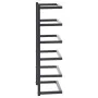 Toallero de acero negro 24x12x48 cm de vidaXL, Toalleros - Ref: Foro24-336123, Precio: 29,87 €, Descuento: %