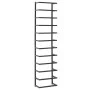 Toallero de acero negro 24x12x96 cm de vidaXL, Toalleros - Ref: Foro24-336125, Precio: 31,17 €, Descuento: %