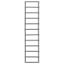 Toallero de acero negro 24x12x96 cm de vidaXL, Toalleros - Ref: Foro24-336125, Precio: 31,62 €, Descuento: %