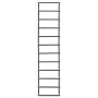 Toallero de acero negro 24x12x96 cm de vidaXL, Toalleros - Ref: Foro24-336125, Precio: 31,17 €, Descuento: %
