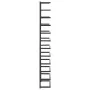 Toallero de acero negro 24x12x96 cm de vidaXL, Toalleros - Ref: Foro24-336125, Precio: 31,17 €, Descuento: %