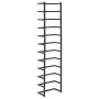 Toallero de acero negro 24x12x96 cm de vidaXL, Toalleros - Ref: Foro24-336125, Precio: 31,62 €, Descuento: %
