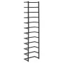 Toallero de acero negro 24x12x96 cm de vidaXL, Toalleros - Ref: Foro24-336125, Precio: 31,17 €, Descuento: %