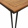 Mesa de jardín con patas en U madera maciza acacia 180x90x75 cm en Mesas de jardín | Comprar online en Foru.es