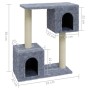 Rascador para gatos con postes de sisal 60 cm gris claro en Mobiliario para gatos | Comprar online en Foru.es