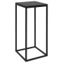 Mesitas auxiliares de acero negro 2 unidades de vidaXL, Mesas de centro - Ref: Foro24-336128, Precio: 61,81 €, Descuento: %