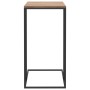 Mesa auxiliar de madera de ingeniería negro 40x30x59 cm de vidaXL, Mesas de centro - Ref: Foro24-336129, Precio: 31,63 €, Des...