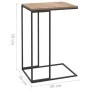 Mesa auxiliar de madera de ingeniería negro 40x30x59 cm de vidaXL, Mesas de centro - Ref: Foro24-336129, Precio: 31,13 €, Des...