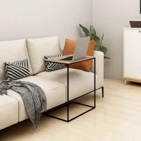 Mesa auxiliar de madera contrachapada negro 55x35x66 cm de vidaXL, Mesas de centro - Ref: Foro24-336132, Precio: 35,88 €, Des...
