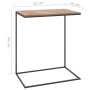 Mesa auxiliar de madera contrachapada negro 55x35x66 cm de vidaXL, Mesas de centro - Ref: Foro24-336132, Precio: 37,21 €, Des...