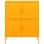 Armario de almacenamiento acero amarillo mostaza 80x35x101,5 cm de vidaXL, Taquillas y armarios de almacenamiento - Ref: Foro...