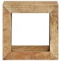 Taburete madera maciza de mango 40x30x40 cm de vidaXL, Mesas auxiliares - Ref: Foro24-337838, Precio: 103,68 €, Descuento: %