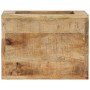Taburete madera maciza de mango 40x30x40 cm de vidaXL, Mesas auxiliares - Ref: Foro24-337838, Precio: 103,68 €, Descuento: %