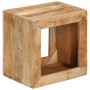 Taburete madera maciza de mango 40x30x40 cm de vidaXL, Mesas auxiliares - Ref: Foro24-337838, Precio: 103,68 €, Descuento: %