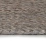 Alfombra de yute tejida a mano redonda gris 180 cm de vidaXL, Alfombras - Ref: Foro24-343593, Precio: 118,52 €, Descuento: %