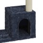 Rascador para gatos con postes de sisal gris oscuro 70 cm en Mobiliario para gatos | Comprar online en Foru.es