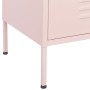 Armario de almacenamiento acero rosa 80x35x101,5 cm de vidaXL, Taquillas y armarios de almacenamiento - Ref: Foro24-336157, P...