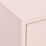 Armario de almacenamiento acero rosa 80x35x101,5 cm de vidaXL, Taquillas y armarios de almacenamiento - Ref: Foro24-336157, P...