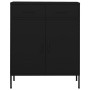 Armario de almacenamiento acero negro 80x35x101,5 cm de vidaXL, Taquillas y armarios de almacenamiento - Ref: Foro24-336160, ...