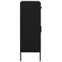 Armario de almacenamiento acero negro 80x35x101,5 cm de vidaXL, Taquillas y armarios de almacenamiento - Ref: Foro24-336160, ...
