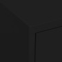 Armario de almacenamiento acero negro 80x35x101,5 cm de vidaXL, Taquillas y armarios de almacenamiento - Ref: Foro24-336160, ...