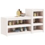 Muebles de cocina de exterior 2 pzas madera maciza pino blanco en Armarios de cocina | Comprar online en Foru.es