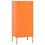 Armario de almacenamiento acero naranja 42,5x35x101,5 cm de vidaXL, Taquillas y armarios de almacenamiento - Ref: Foro24-3361...