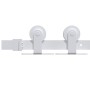 Puerta corredera con herrajes madera maciza de pino 85x210 cm de vidaXL, Puertas - Ref: Foro24-3203096, Precio: 194,97 €, Des...