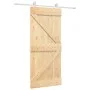 Puerta corredera con herrajes madera maciza de pino 90x210 cm von vidaXL, Türen - Ref: Foro24-3203085, Preis: 210,55 €, Rabat...